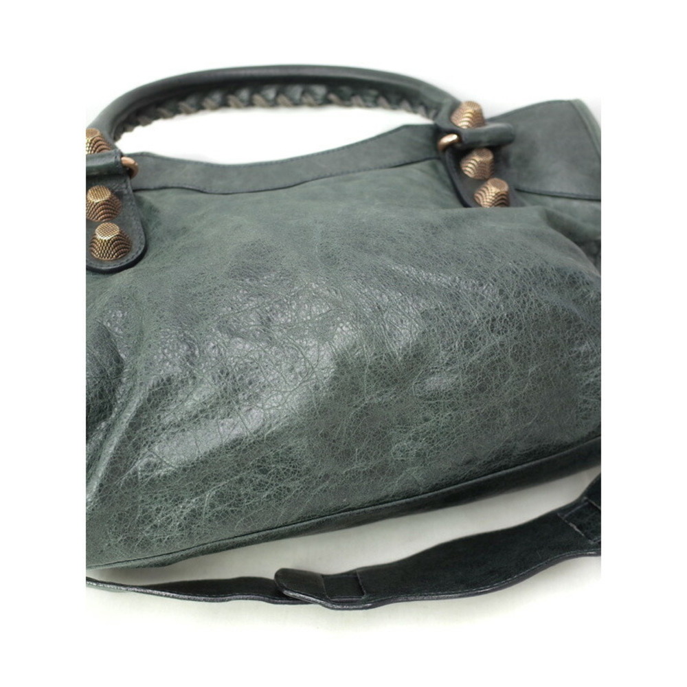 Balenciaga The Giant City Leather Shoulder Bag - Picture 9 of 9